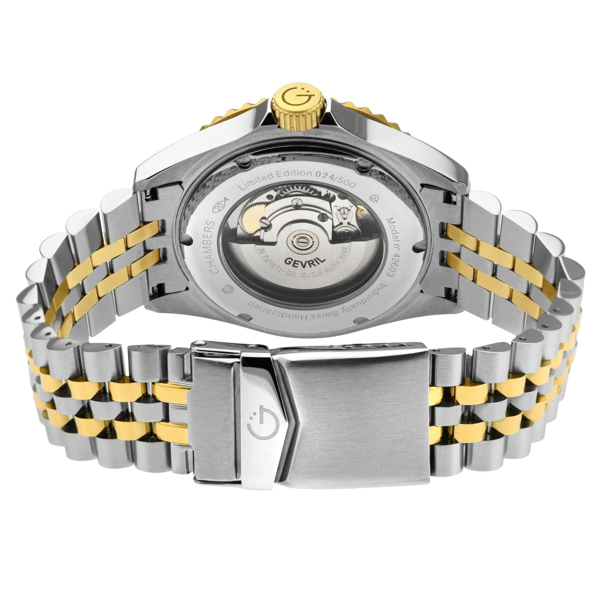 Gevril Chambers Automatic - Ceramic Bezel