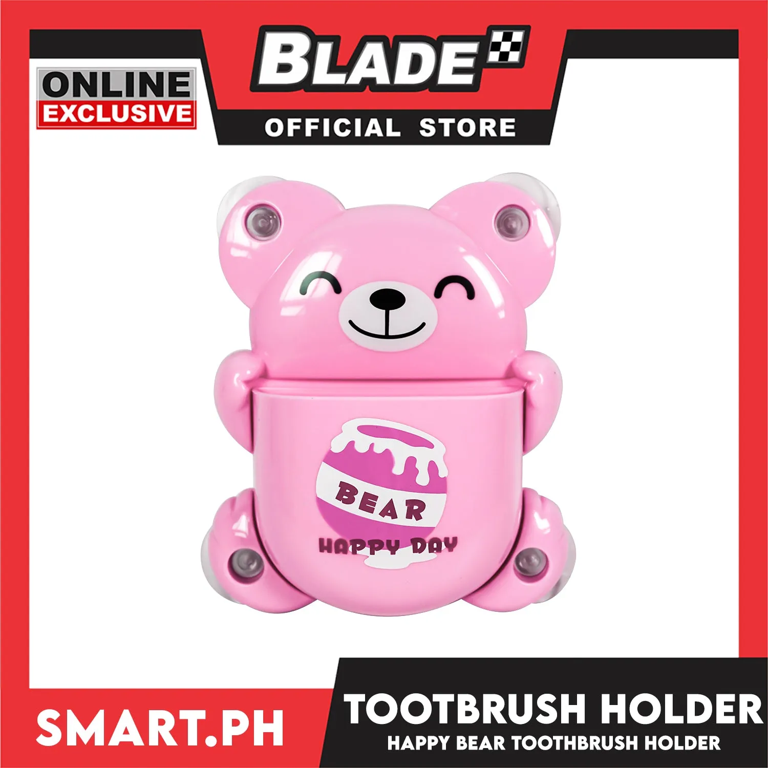 Gifts Toothbrush Holder Bear Design (Assorted Designs and Colors) RB195
