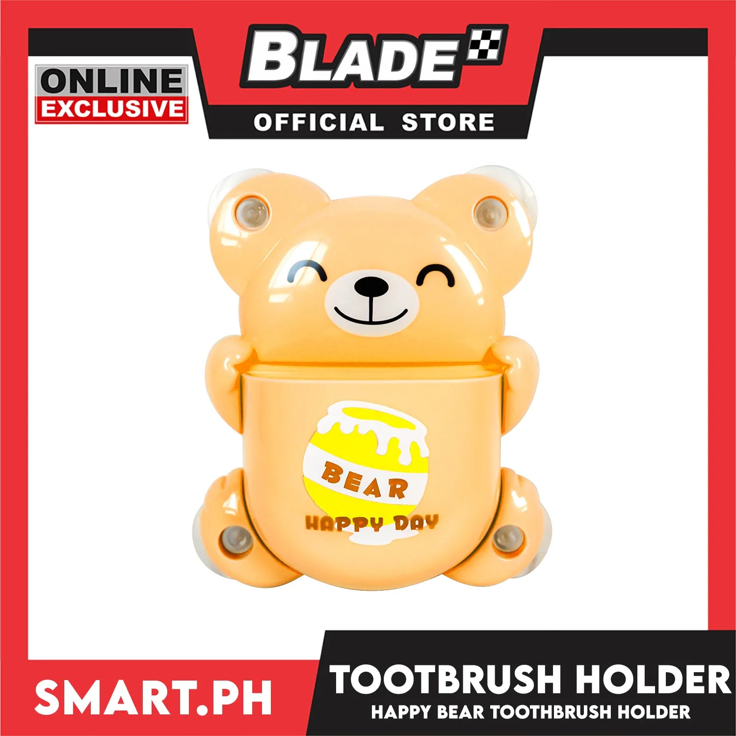 Gifts Toothbrush Holder Bear Design (Assorted Designs and Colors) RB195