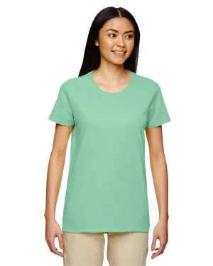 Gildan Ladies Lightweight 100% Cotton T-Shirt | Mint Green