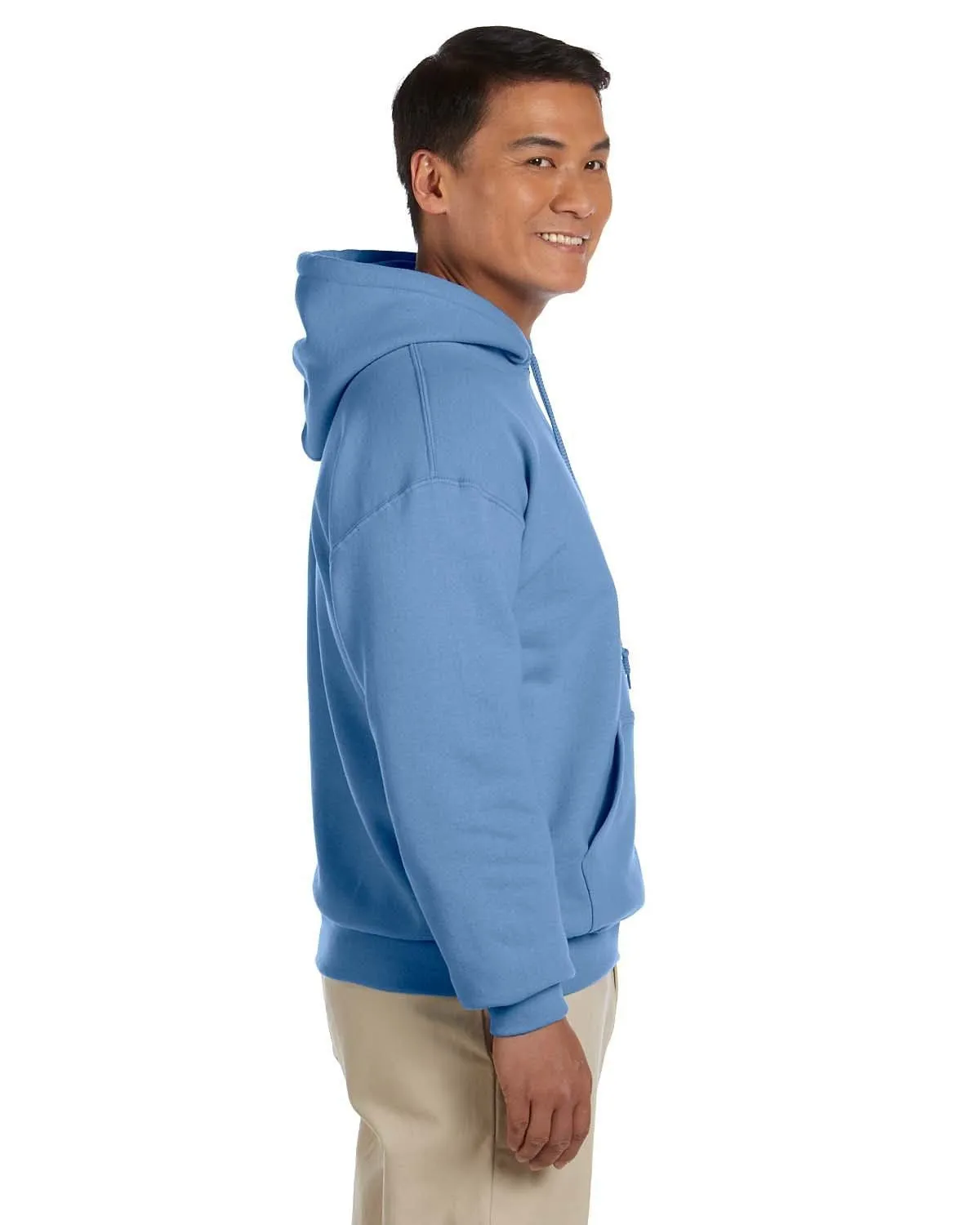 Gildan Lightweight 50/50 Hoodie Sweatshirt | Carolina Blue