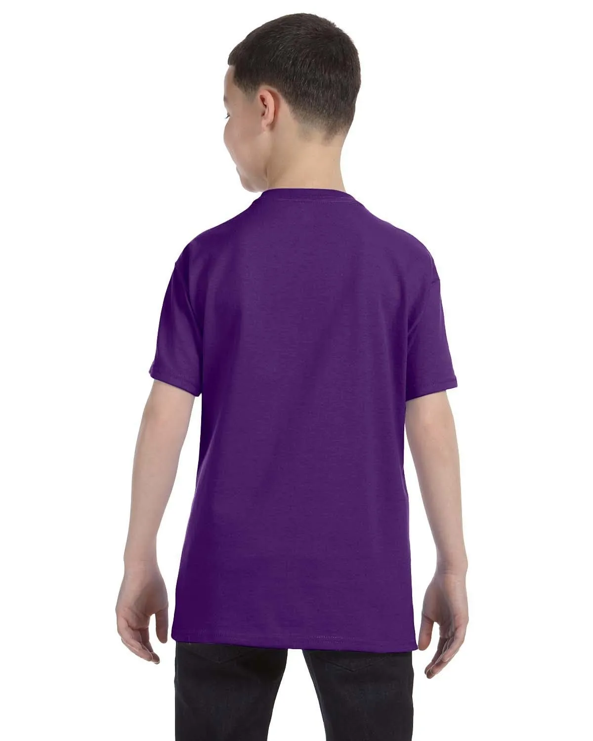 Gildan Youth Lightweight 100% Cotton T-Shirt | Purple