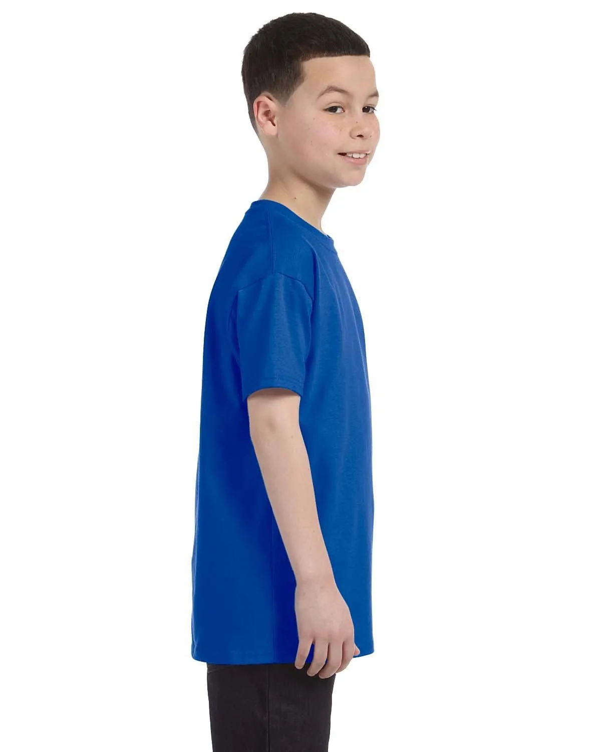 Gildan Youth Lightweight 100% Cotton T-Shirt | Royal