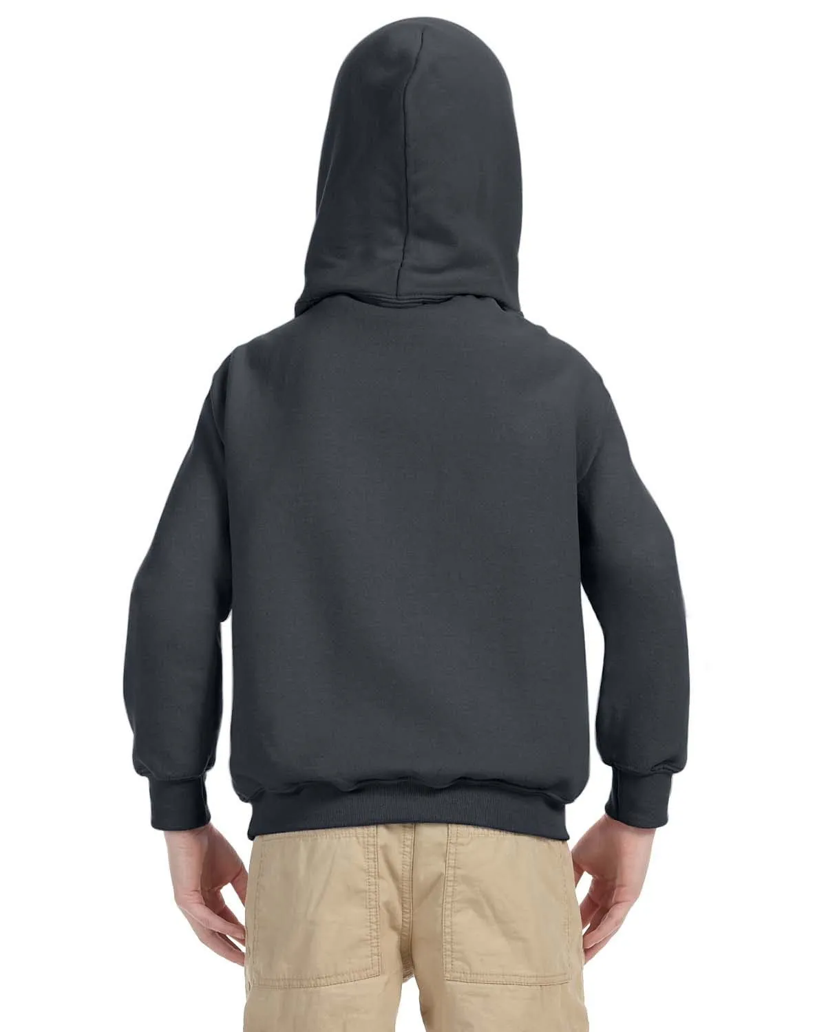 Gildan Youth Lightweight 50/50 Hoodie | Charcoal