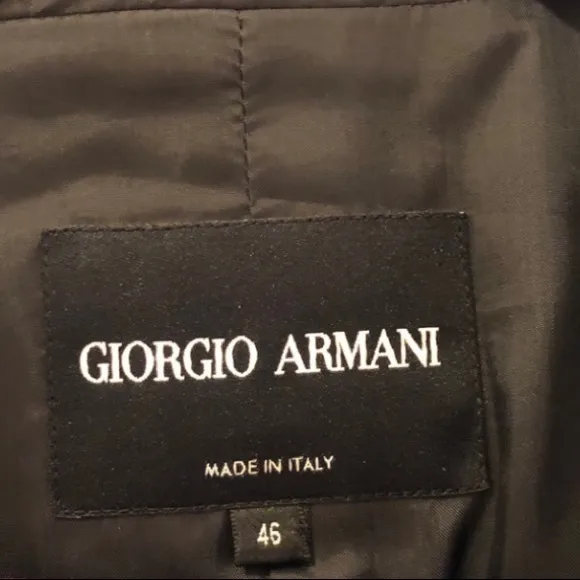 Giorgio Armani Lightweight Wool Jacket