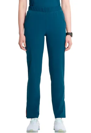 GNR8 IN120A Mid Rise Pull-on Tapered Leg Cargo Pants Caribbean Blue