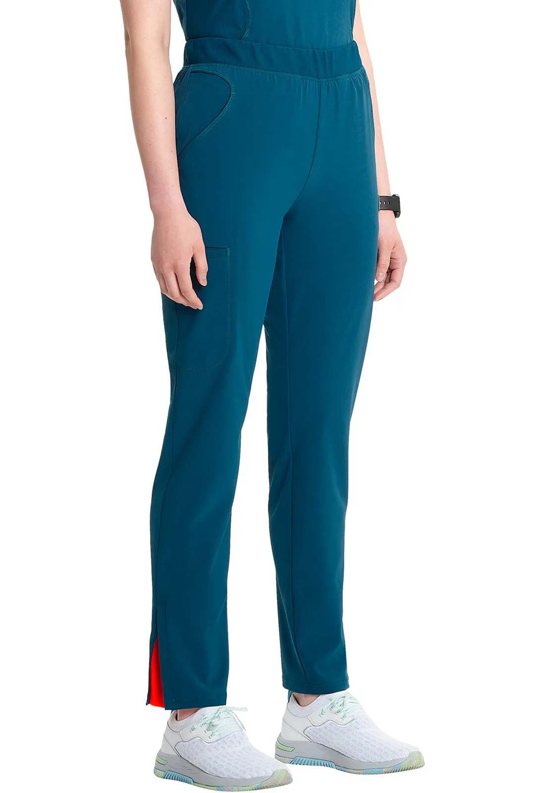 GNR8 IN120A Mid Rise Pull-on Tapered Leg Cargo Pants Caribbean Blue