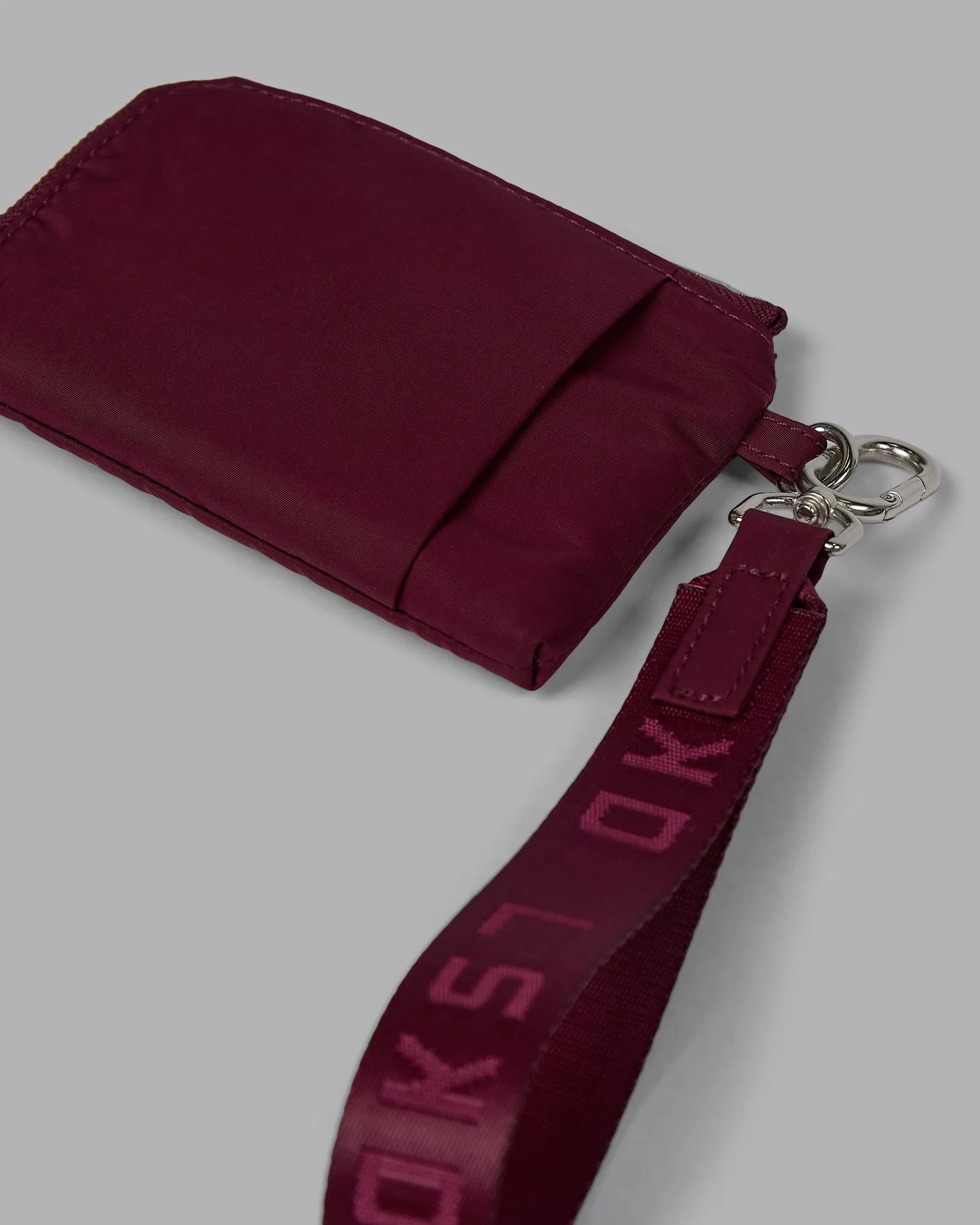 Go-To Wristlet Pouch - Dark Cherry