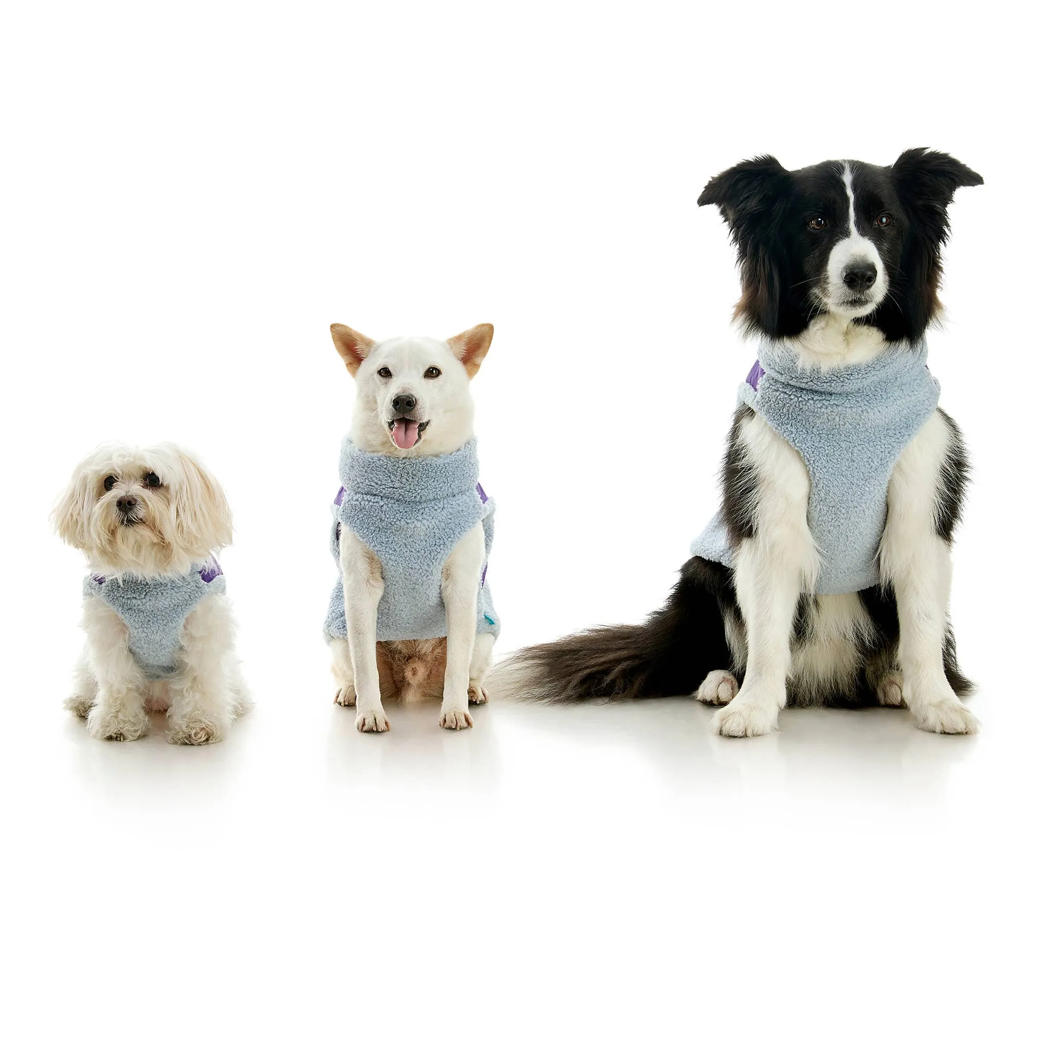 Gooby - Zip Up Sherpa Vest