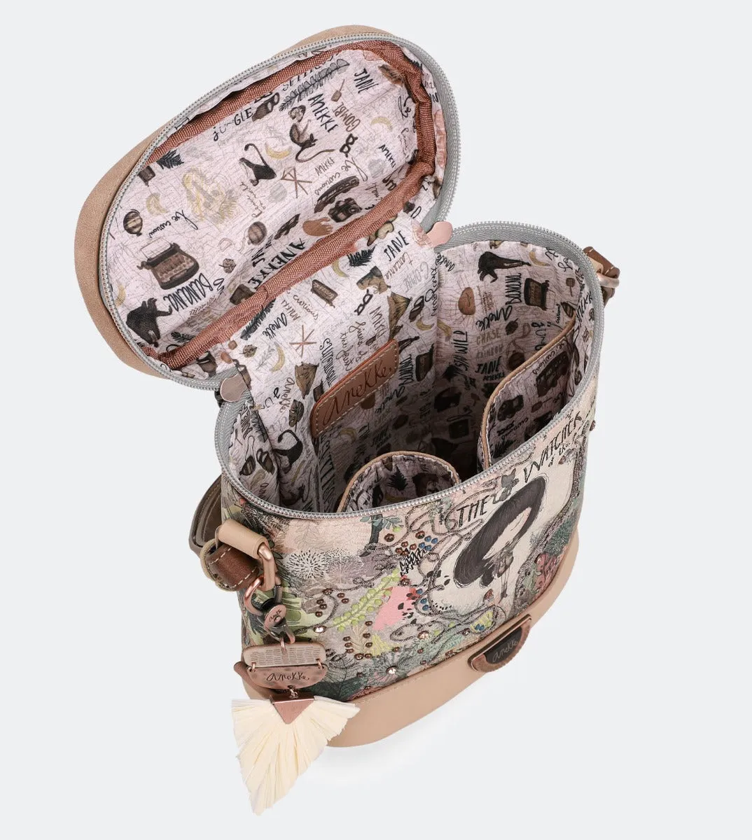 Gorgeous Jungle printed handbag