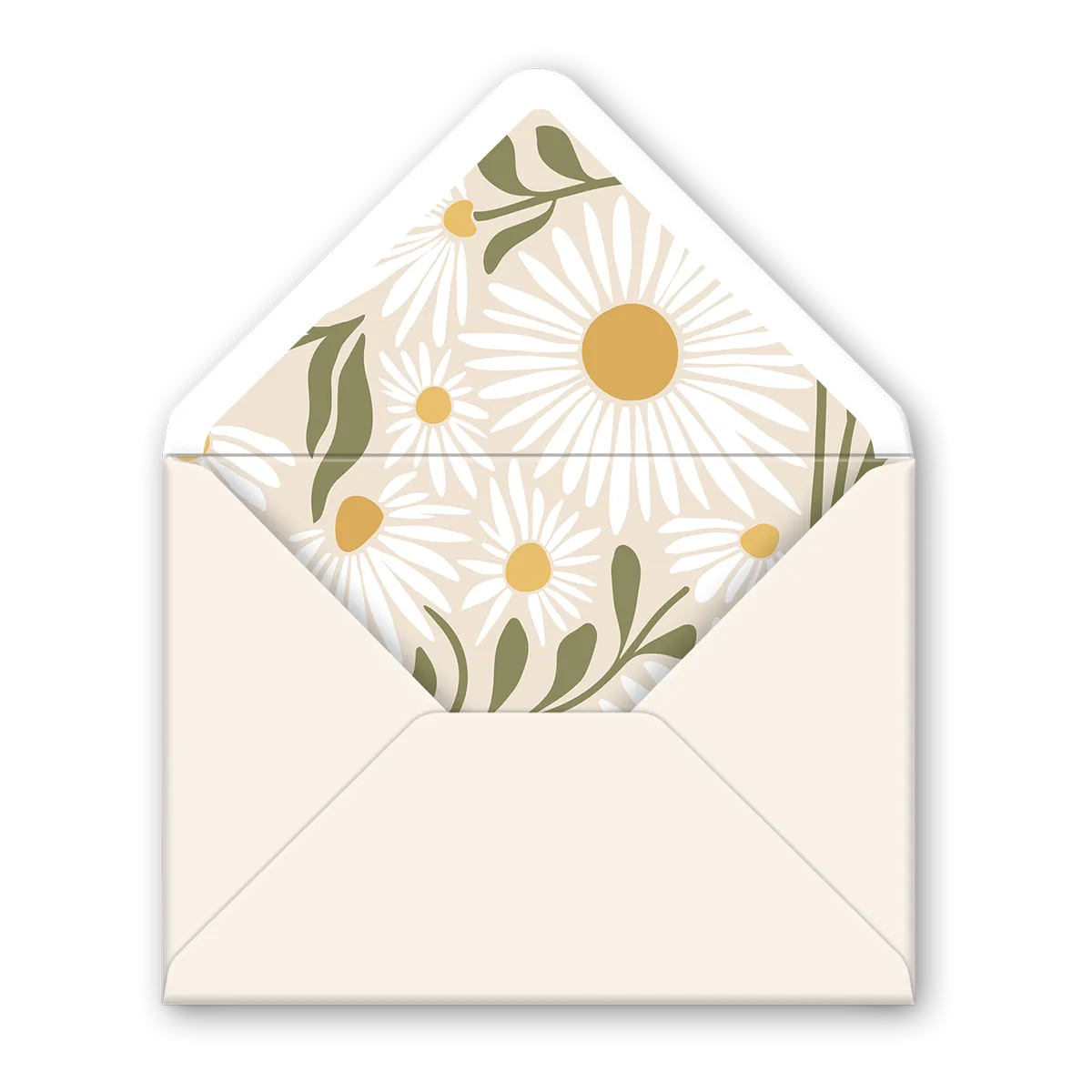 Greeting Card Daisy Flowers