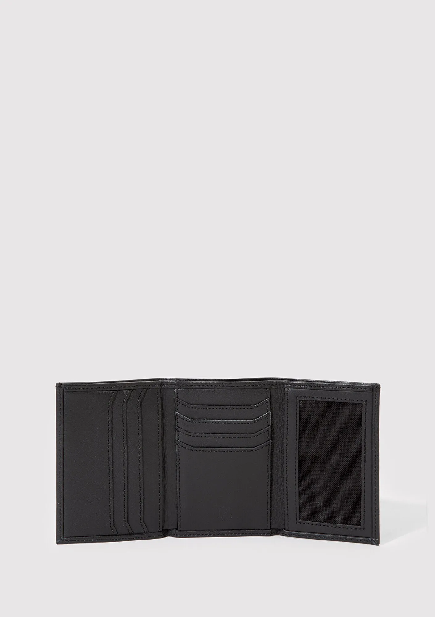 Grey Leather Wallet