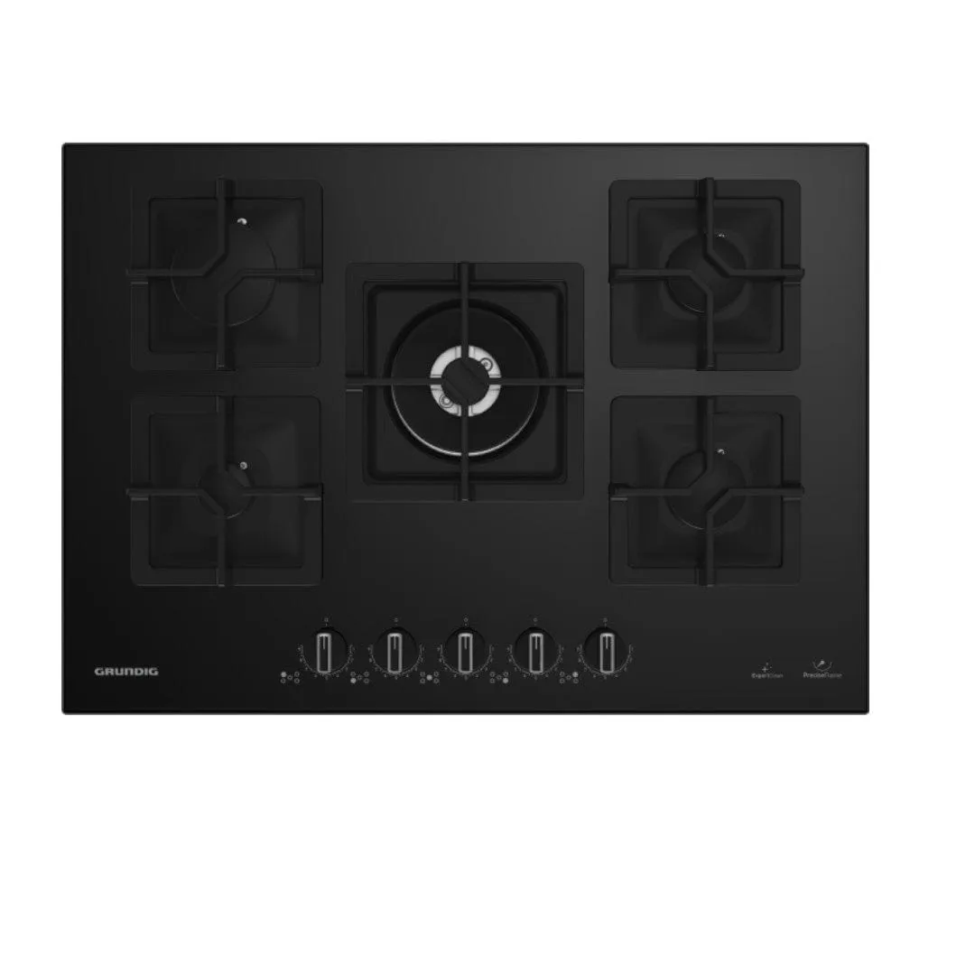 Grundig 60CM Gas Hob Black OCDK752DWKS