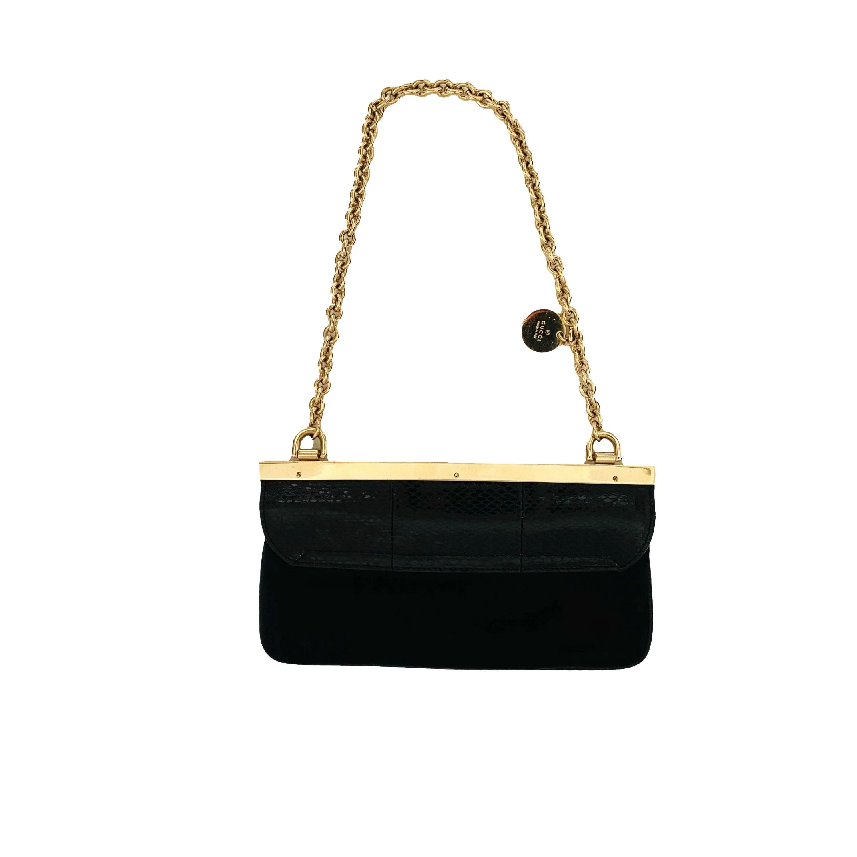 Gucci Black Rhinestone Mini Bag