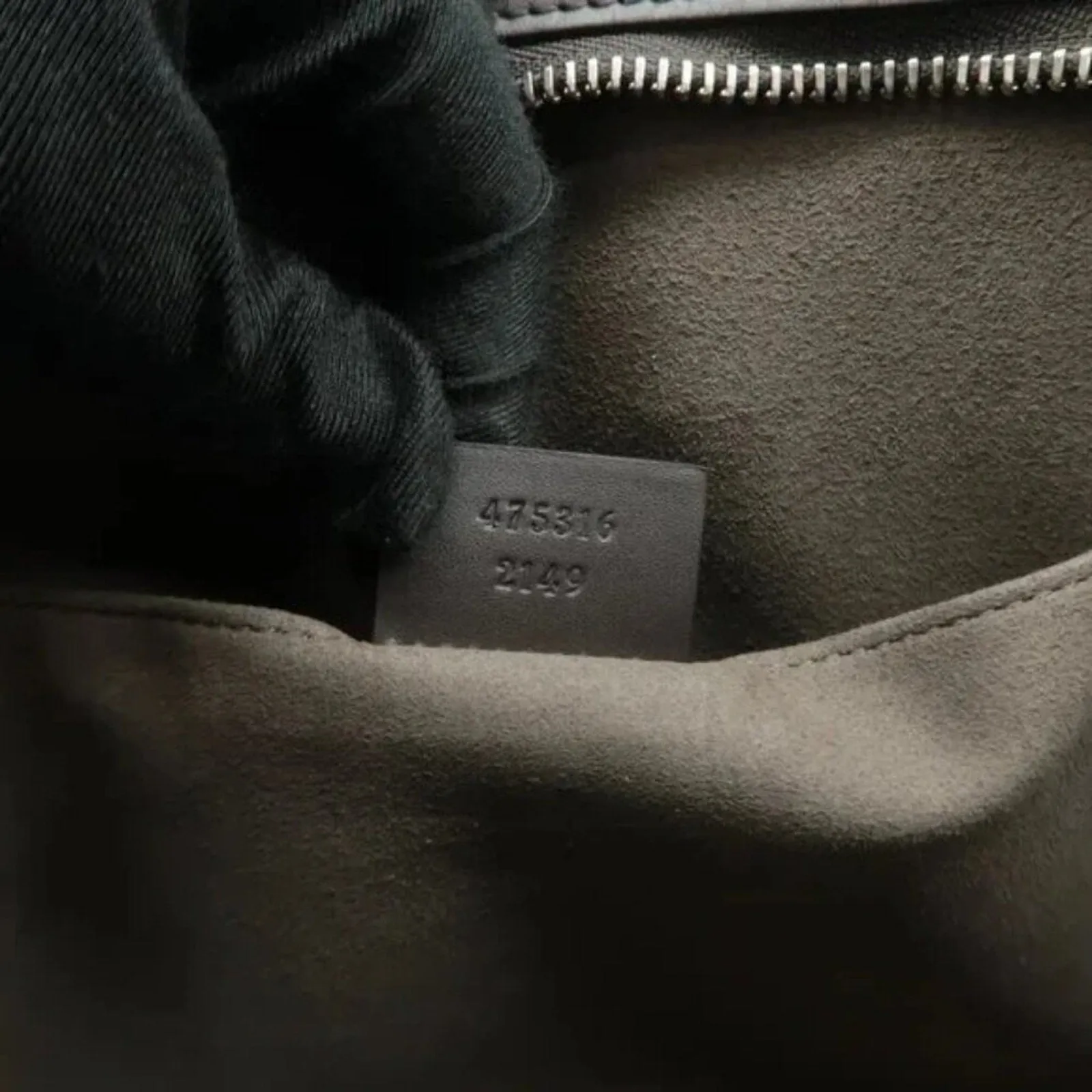 GUCCI Brown GG Canvas Clutch Bag