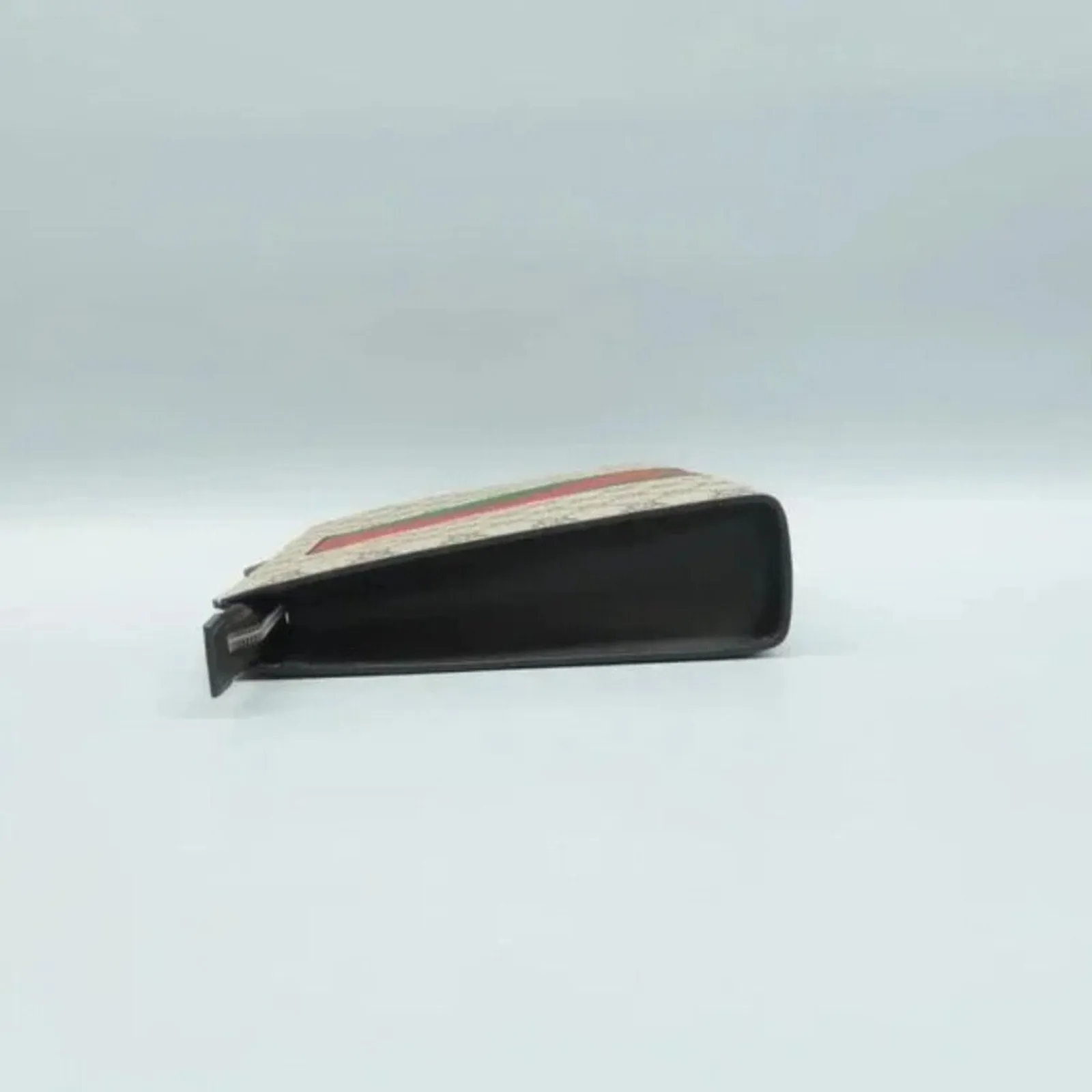 GUCCI Brown GG Canvas Clutch Bag