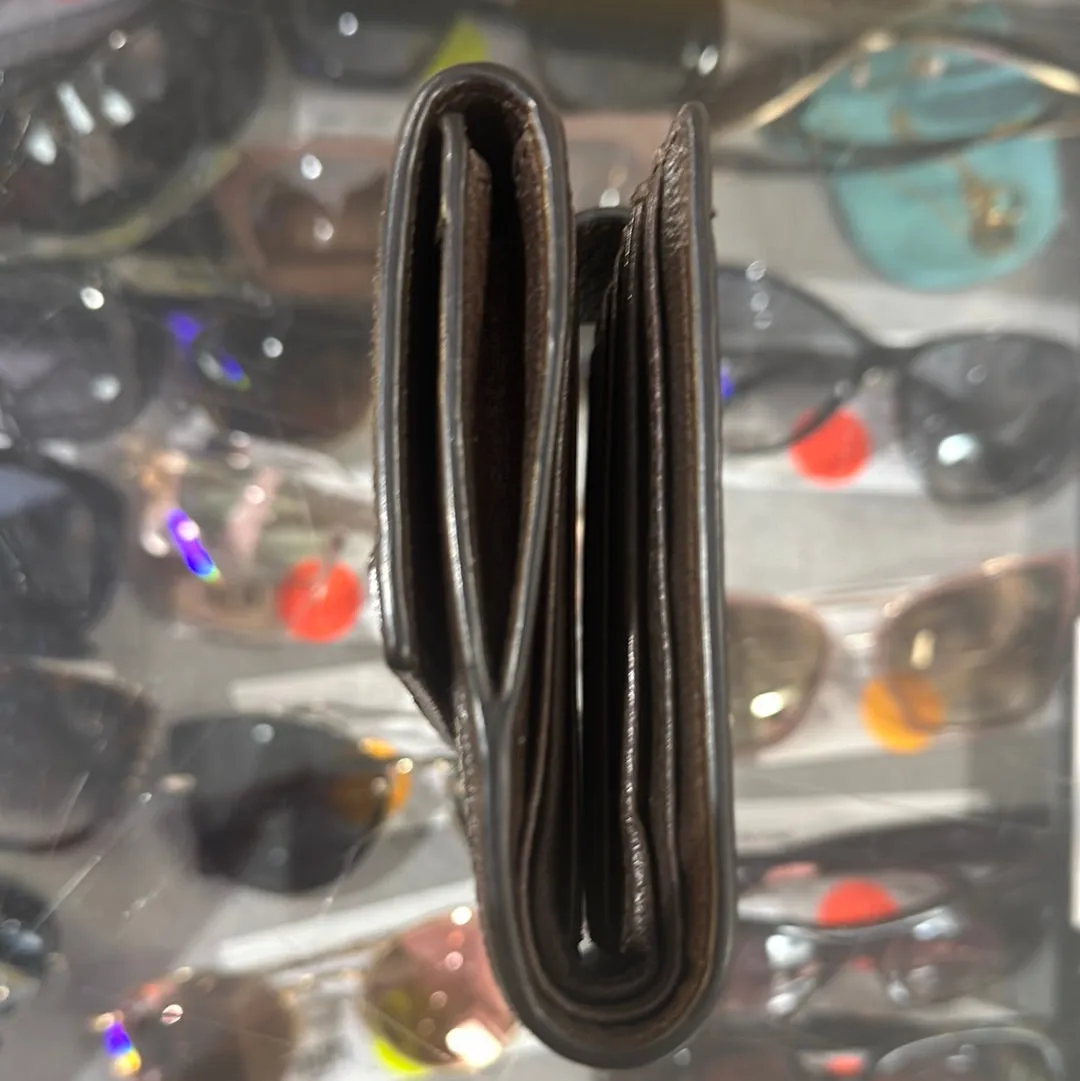 Gucci GG Monogram Web Supreme Folded Wallet