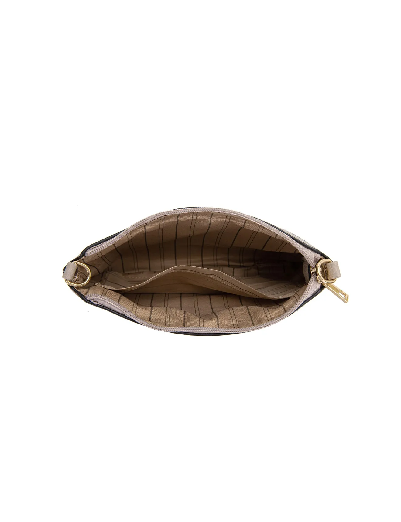 GYPSY SMALL VEGAN  XBODY BAG-XB-2342-TAUPE