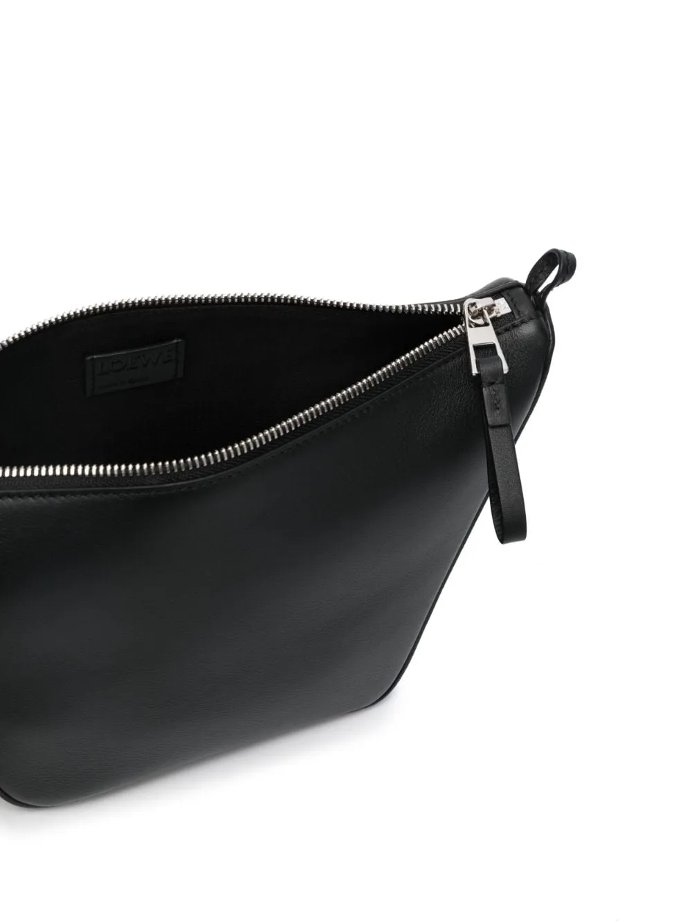Hammock mini leather hobo bag