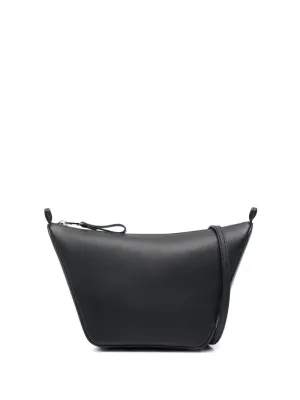 Hammock mini leather hobo bag