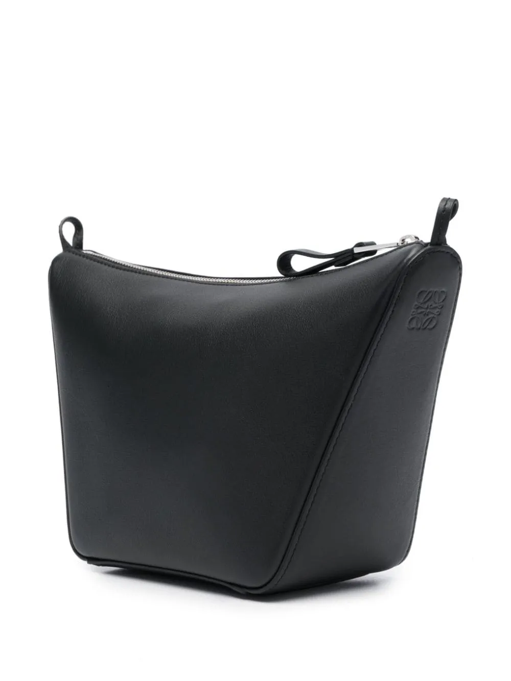 Hammock mini leather hobo bag