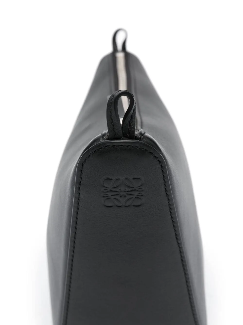 Hammock mini leather hobo bag