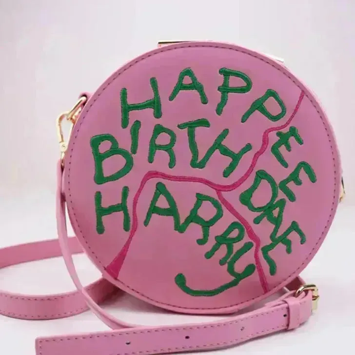 Happee Birthdae Harry Cake Handbag