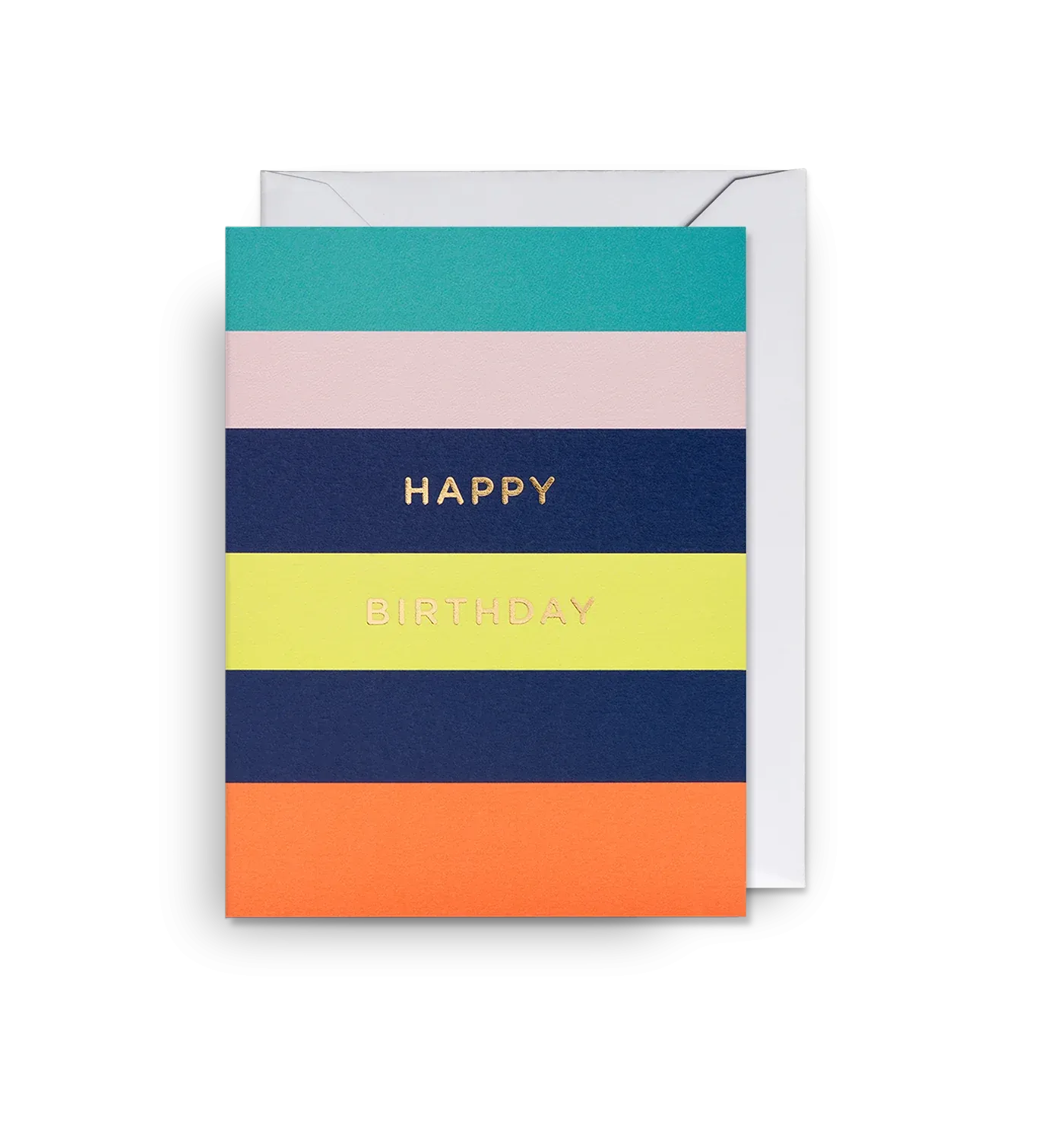 Happy Birthday Striped