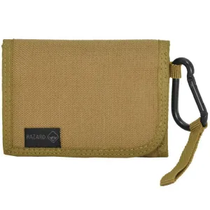Hazard 4 Mil-Wafer slim tri-fold wallet Coyote
