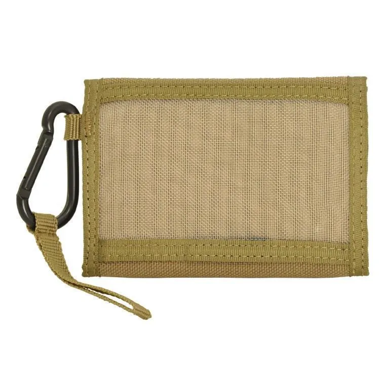 Hazard 4 Mil-Wafer slim tri-fold wallet Coyote