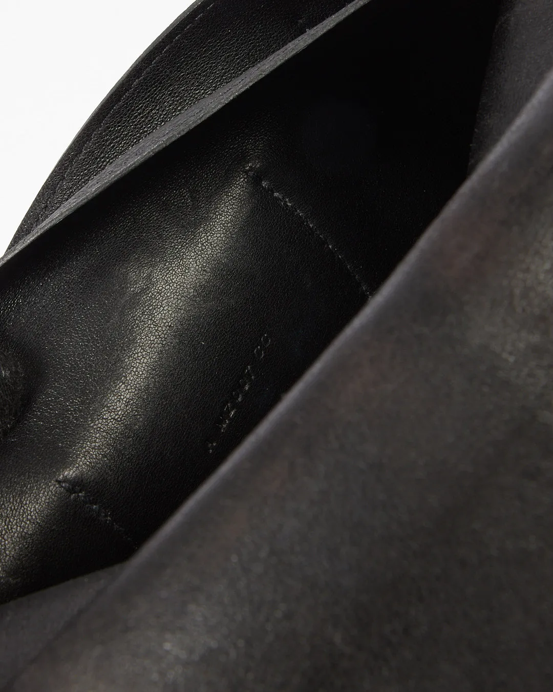 Hermès Black Clemence Dogon Duo Wallet