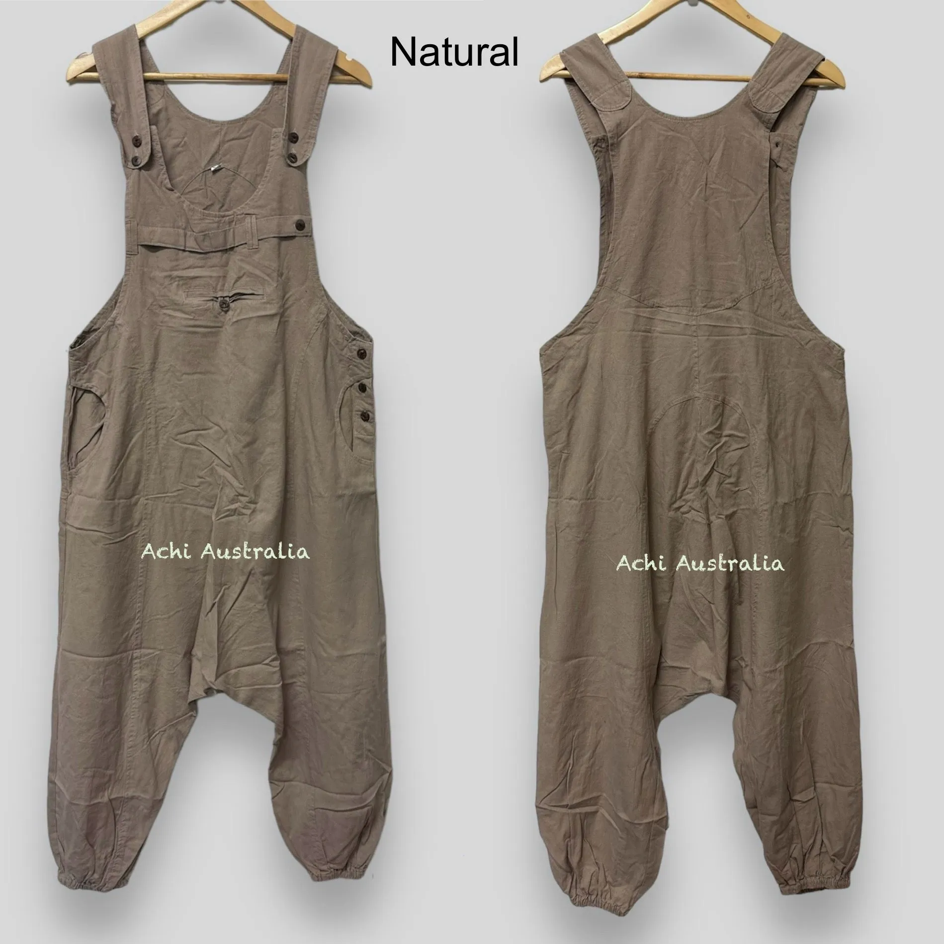 Hippie Aladdin/Dungarees cotton overalls