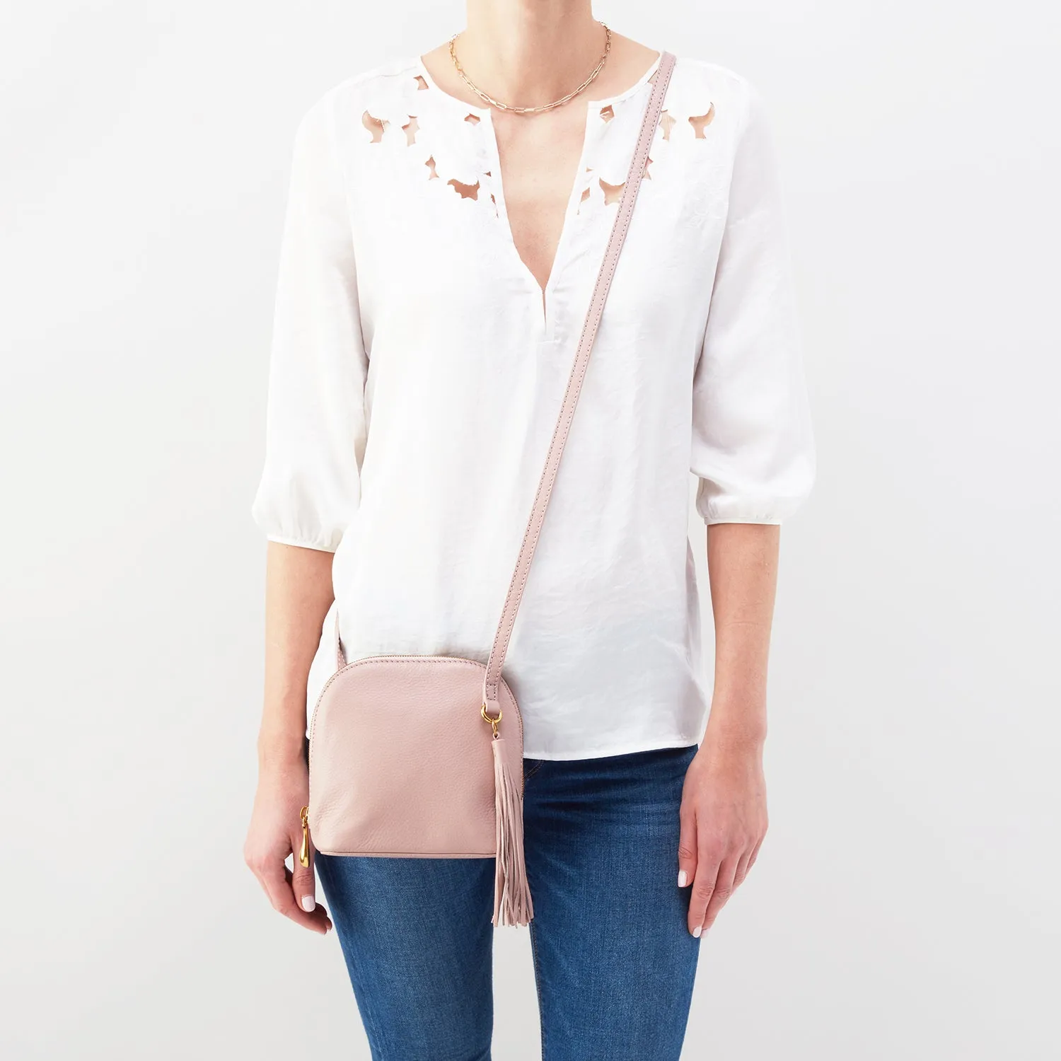 Hobo Nash Lotus Velvet Hide Leather