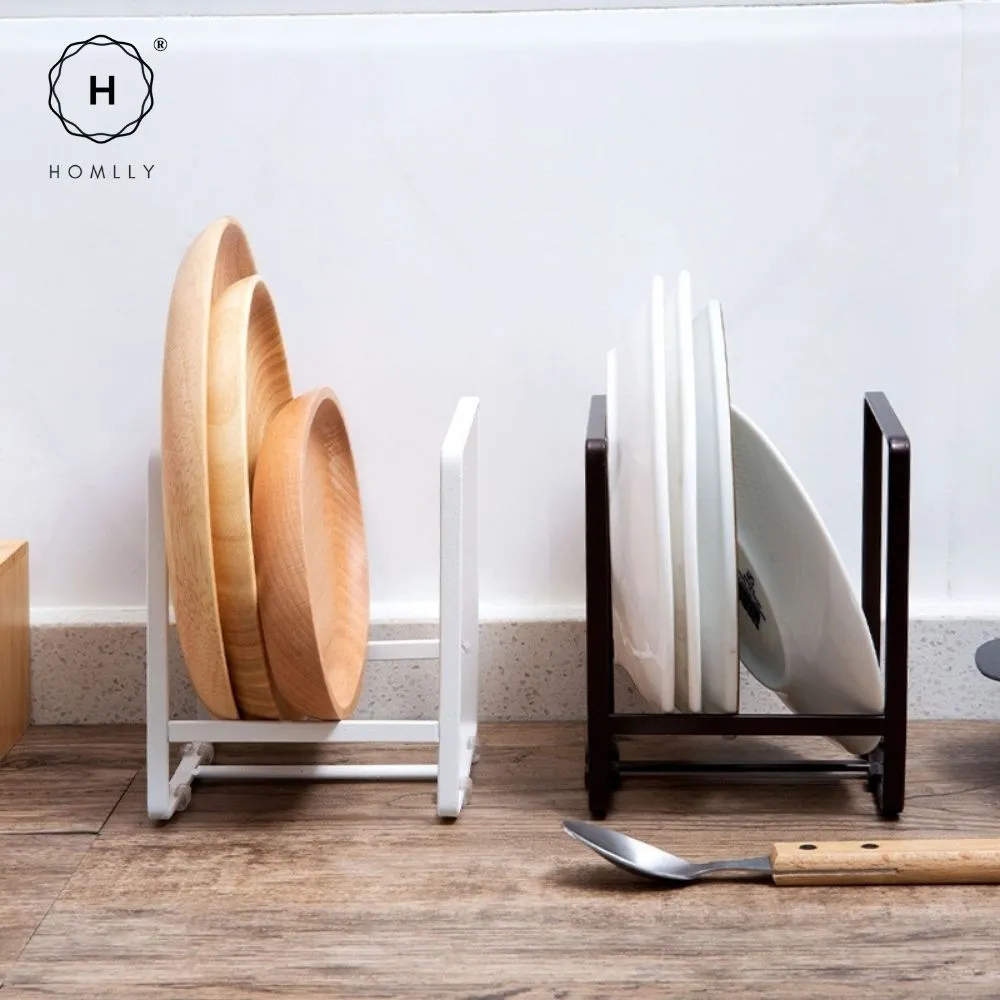 Homlly Kitchen Pot Plate Display Holders Organizer Rack