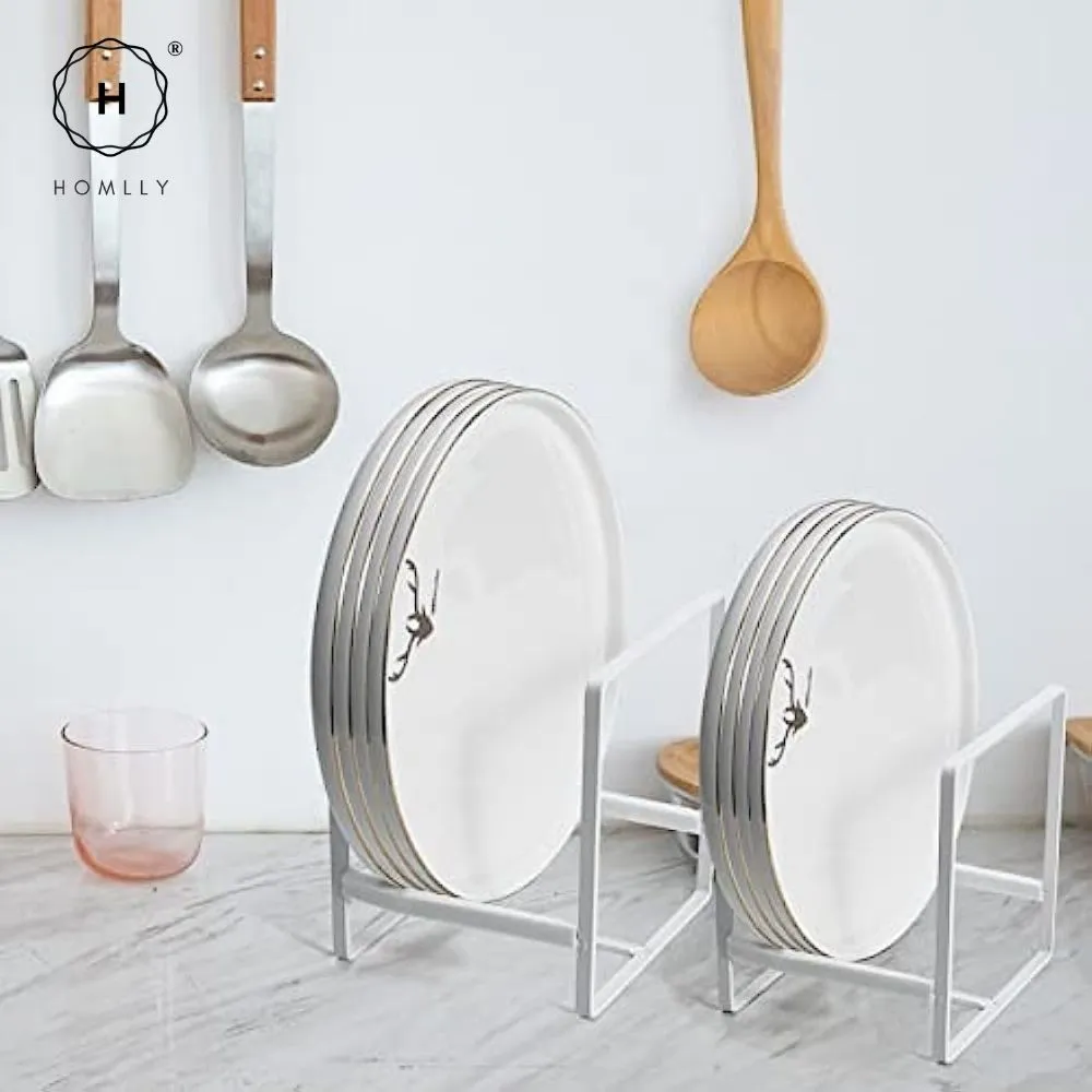 Homlly Kitchen Pot Plate Display Holders Organizer Rack