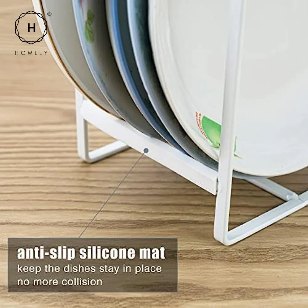 Homlly Kitchen Pot Plate Display Holders Organizer Rack