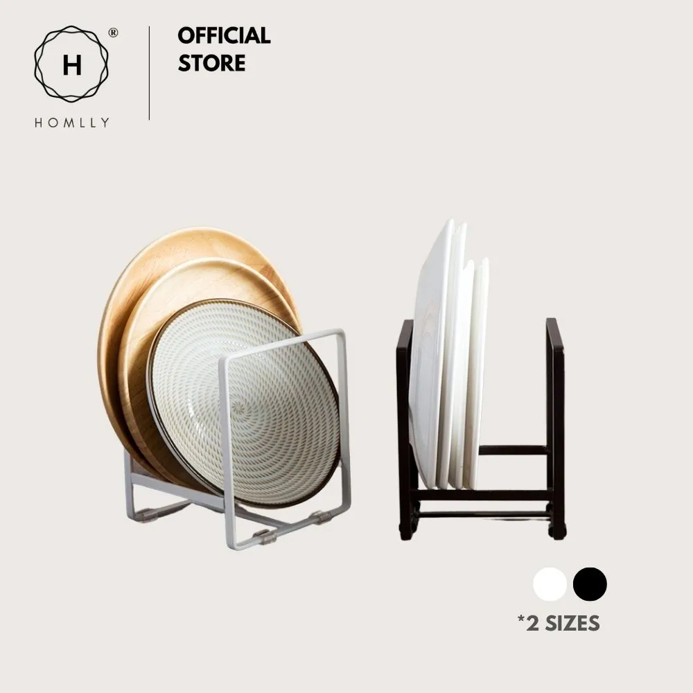Homlly Kitchen Pot Plate Display Holders Organizer Rack