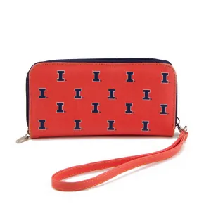 Illinois Fighting Illini Wristlet Wallet