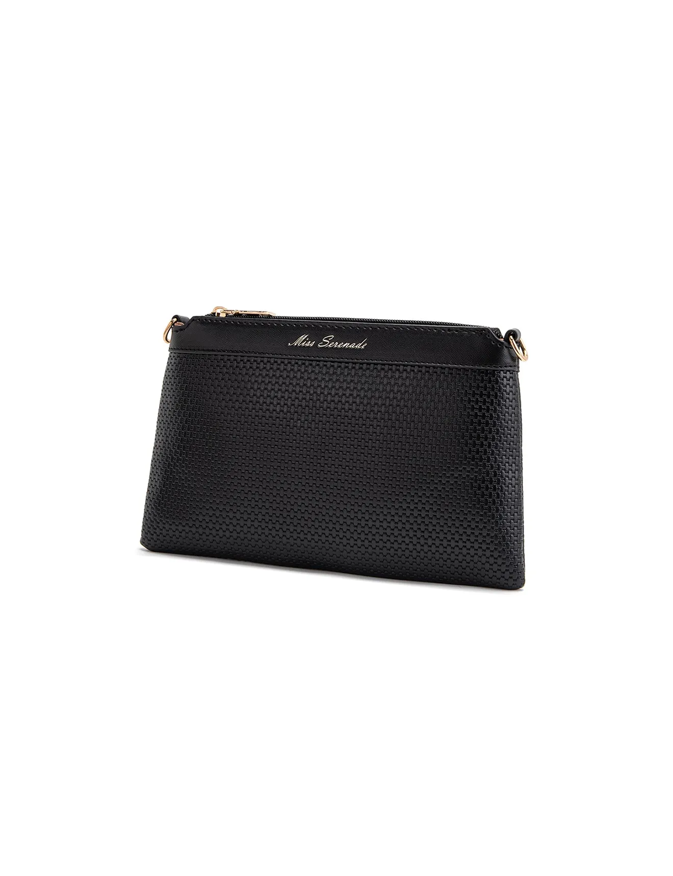 INDIE SMALL VEGAN  XBODY BAG- XB-2341-BLK