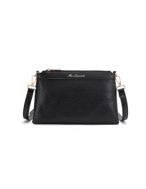 INDIE SMALL VEGAN  XBODY BAG- XB-2341-BLK