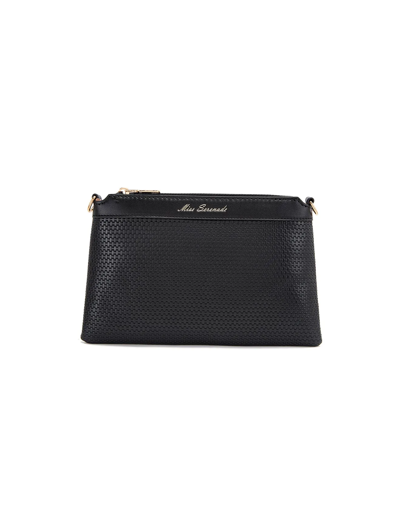 INDIE SMALL VEGAN  XBODY BAG- XB-2341-BLK