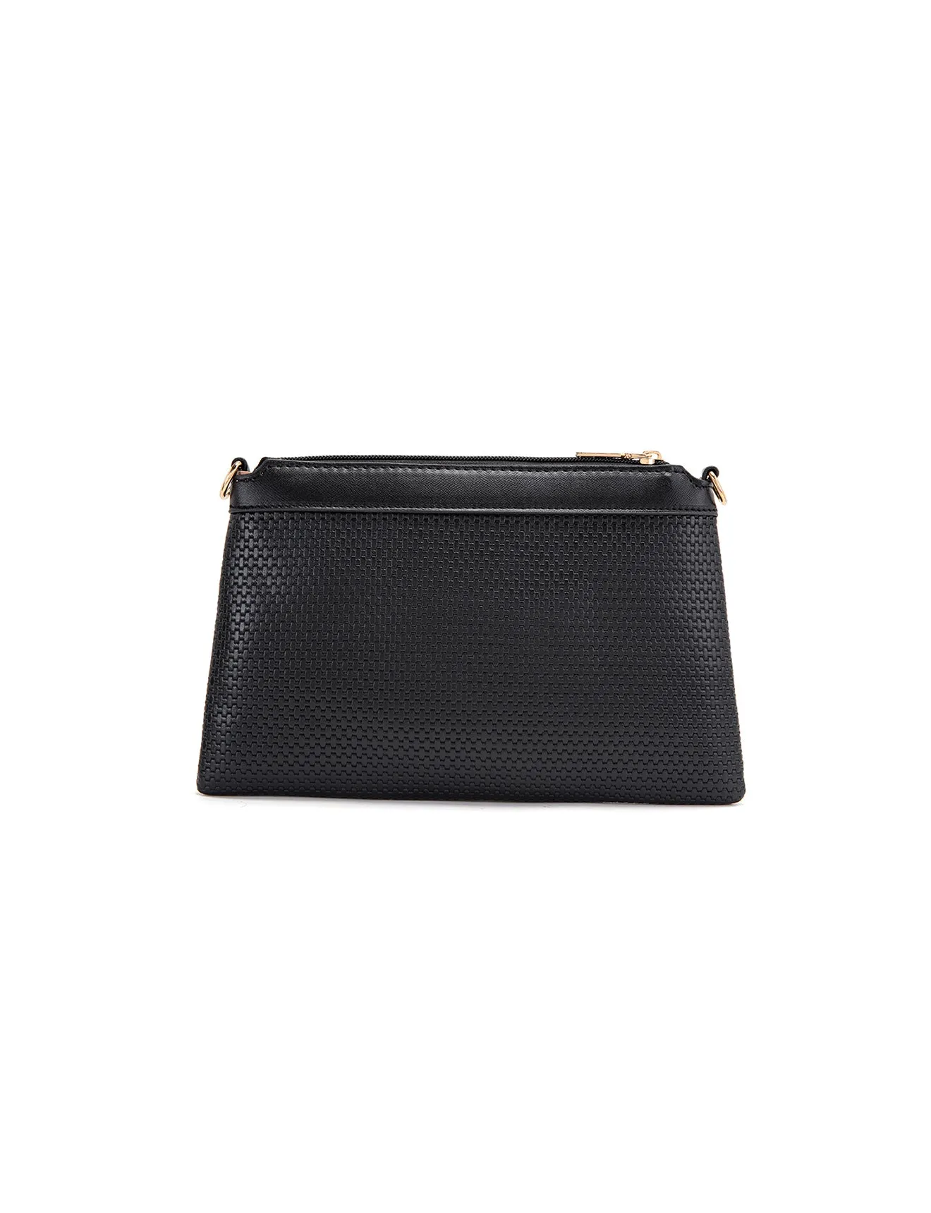 INDIE SMALL VEGAN  XBODY BAG- XB-2341-BLK