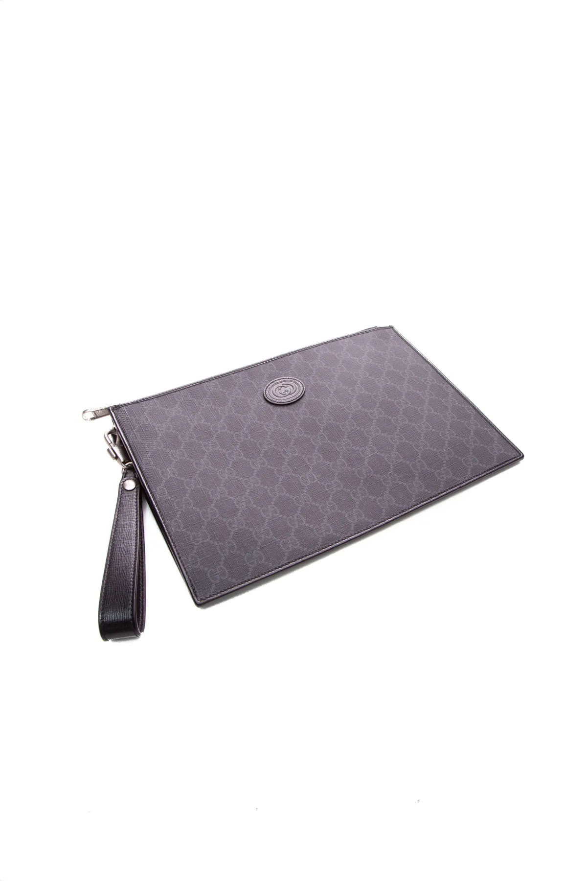 Interlocking G Pouch Wristlet