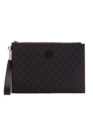 Interlocking G Pouch Wristlet