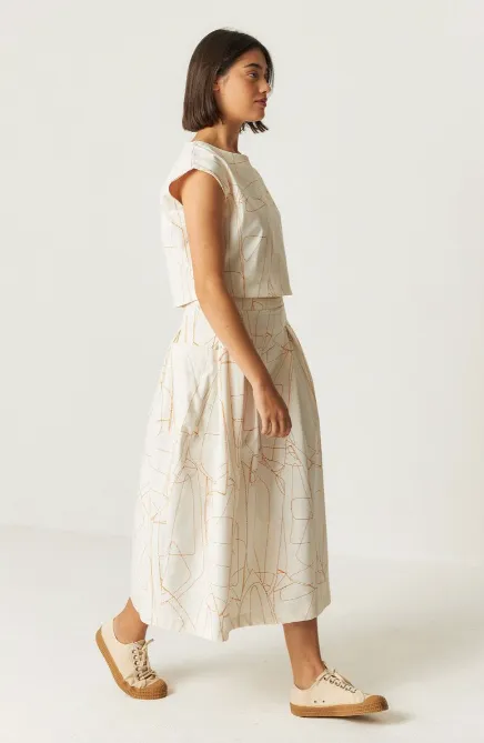 Irama Midi Skirt