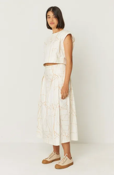 Irama Midi Skirt
