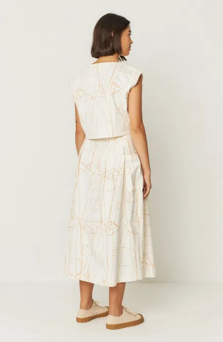 Irama Midi Skirt