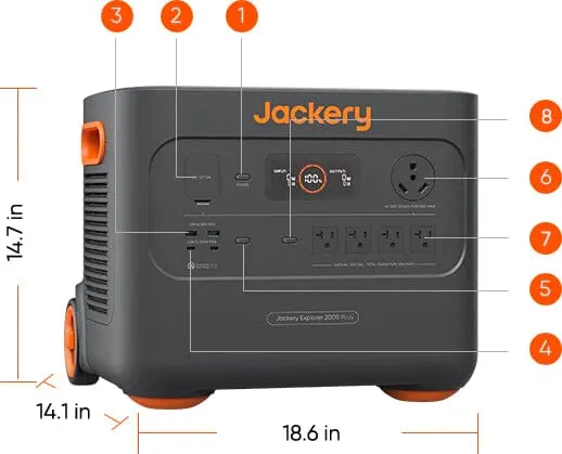 Jackery SG4000 Kit   200Wx2 (E2000Plus Battery Pack 200W*2)