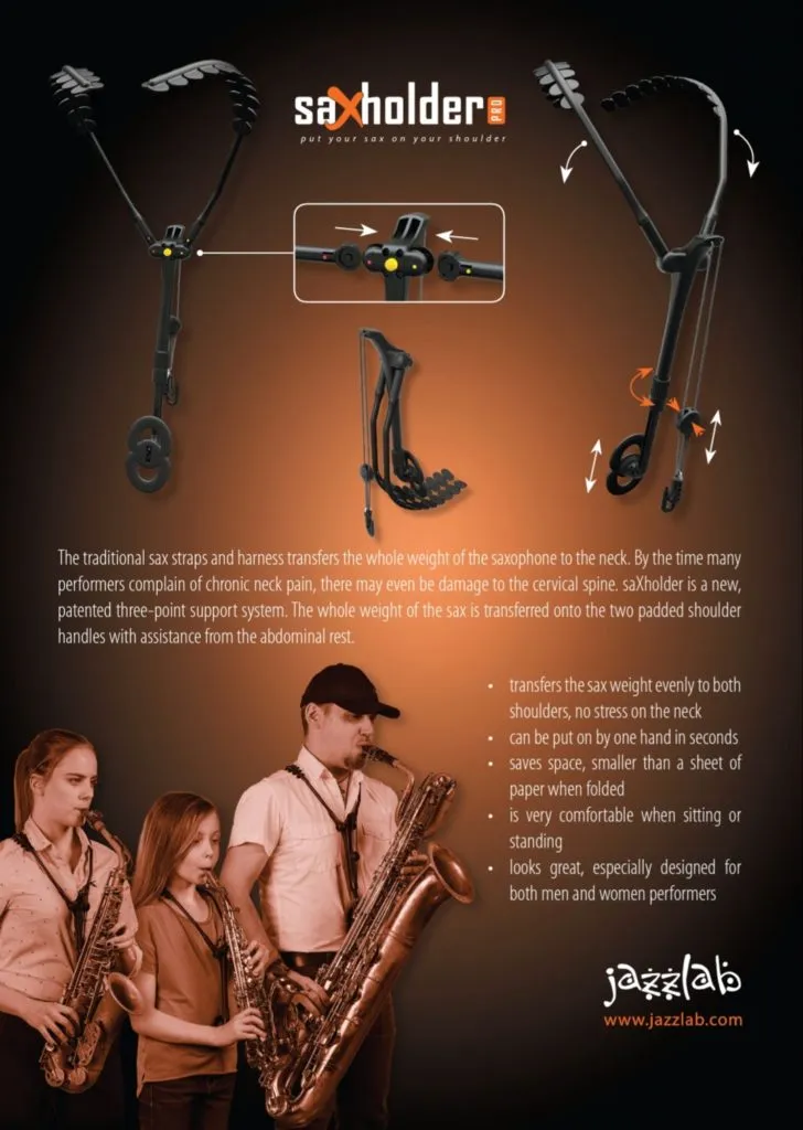 Jazzlab Saxholder Pro