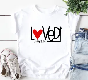 JOHN 3:16 TODDLER T-SHIRT